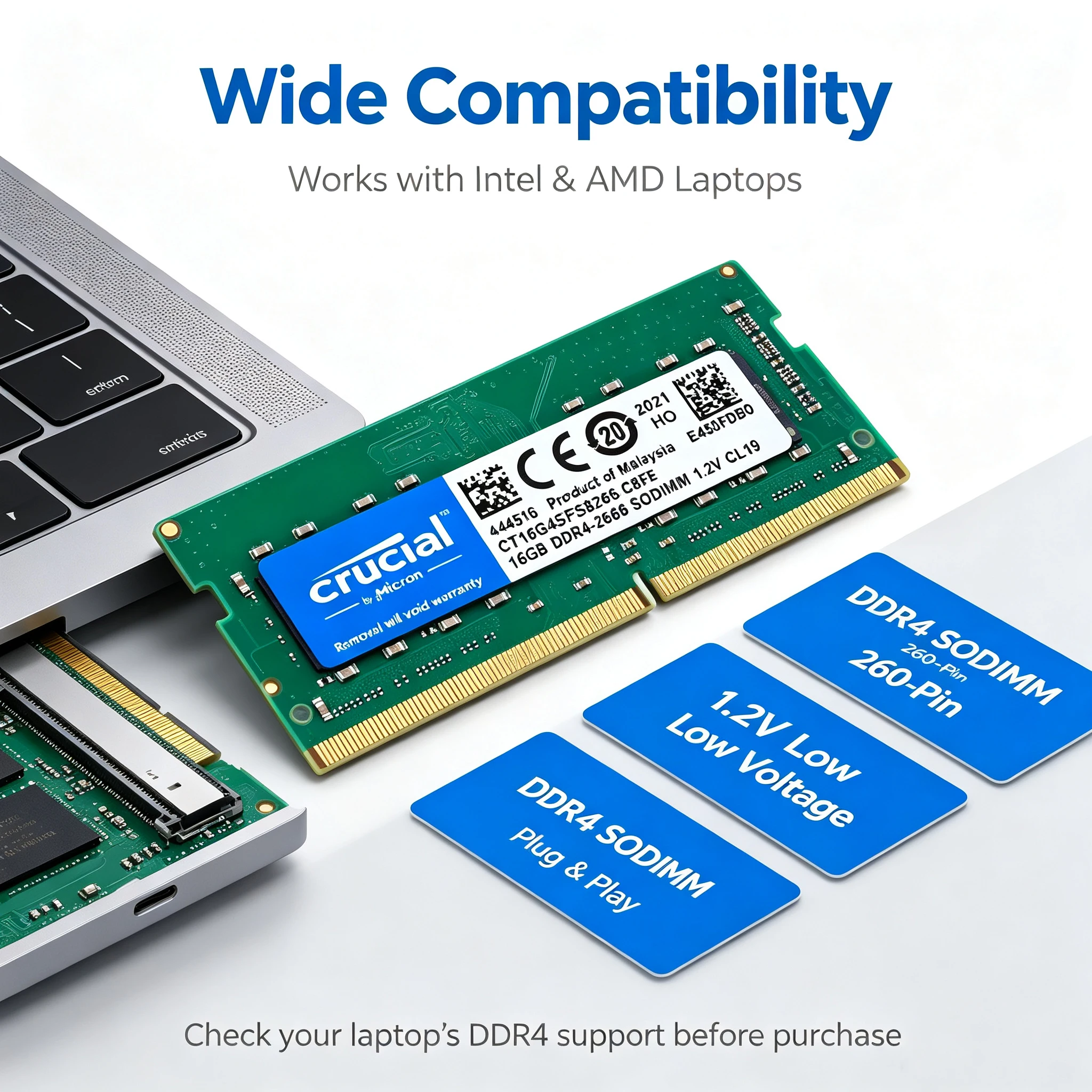Crucial DDR4 Laptop RAM SODIMM - огляд і ціна Khadas Vim4 8Gb